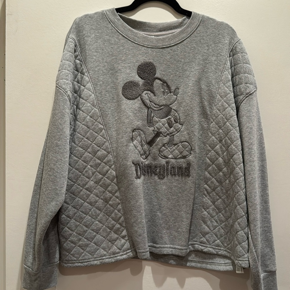 Gray Disney Mickey Sweatshirt